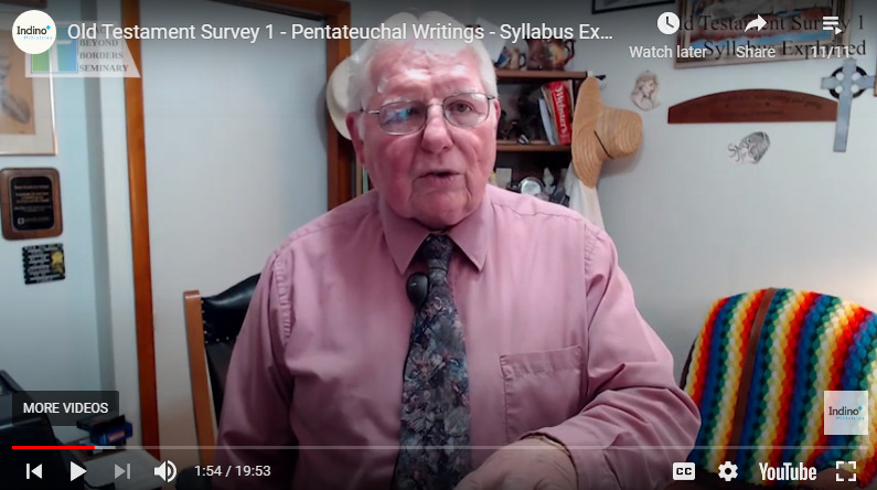 Old Testament Survey 1: The Pentateuchal Writings
